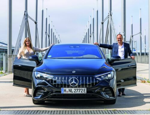 Sanft , schnell, leise: ein Mercedes-AMG mit Elektro-Power