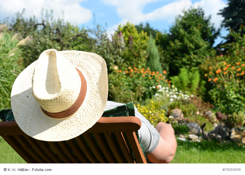 Entspannung im Garten